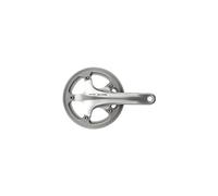 Shimano ALFINE FC-S501 - Bielas con Protector de Cadena para Exterior e Interior, Plateado, Talla única