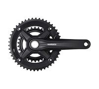Shimano Altus FC-MT210 - Juego de Platos 46/30, 9 velocidades, Negro, 170 mm, sin Protector de Cadena