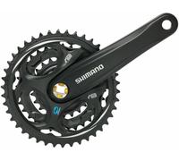 Shimano Altus M311 7/8 Velocidades 175mm 22/32/42t Cuadrado Crankset Negro