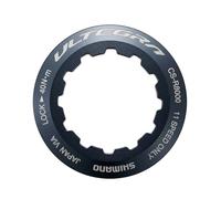 SHIMANO Anillo de Bloqueo Silver/Black One Size