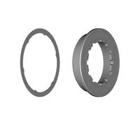Shimano Anillo de Bloqueo Silver/Black One Size