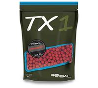 Shimano Bait TX1 Boillie Strawberry - 15 mm - 5 kg - Señuelo de pesca con énfasis en el control y la durabilidad