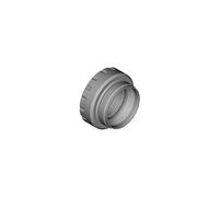 Shimano Bb-Ur400 Tapa Izquierda Silver/Black One Size