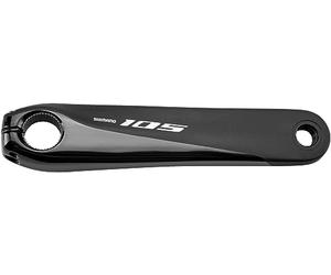SHIMANO Biela IZ. 175mm Negro Platos para Bicicletas, Adultos Unisex, Multicolor, Talla única