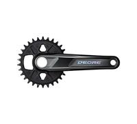 Shimano Bielas 12v M6100-1 30D Platos para Bicicletas, Adultos Unisex, Multicolor, Talla única