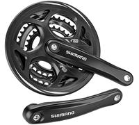 SHIMANO Bielas 8 velocidades Negro FC-M311 48/38/28T 175mm
