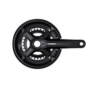 Shimano Bielas 9v. Platos para Bicicletas, Adultos Unisex, Multicolor, Talla única