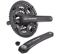 SHIMANO Bielas 9v. Platos para Bicicletas, Adultos Unisex, Multicolor, Talla única