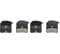 SHIMANO Bph03arf Cuscinetti a Disco H03A e molla, posteriore in lega con alette di raffreddamento, Resina, Unisex Adulto, Nero, Coppia (Paquete de 2)