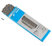 Shimano 11V.116ES.HG601 Road/MTB Cadenas, Negro, Única