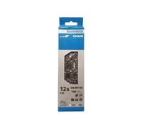 SHIMANO | Cadena DEORE M6100 12v 126 Eslabones - Cadena Shimano DEORE, modelo M6100 Compatible para montaña Compatible con 12 velocidades Mayor retención de la cadena con extremo de la placa interior