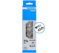 SHIMANO | Cadena LG500 Linkglide 10-11v 126 Eslabones - La cadena LINKGLIDE LG500 ofrece un cambio suave y decisivo con transmisiones LINKGLIDE de 10/11 velocidades y HYPERGLIDE de 11