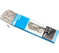 Shimano Cadena STEPS CN-E6090-10 10 velocidades para E-Bikes gris 10 velocidades / 118 eslabones