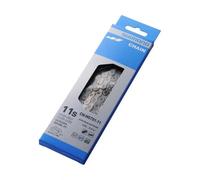 SHIMANO | Cadena ULTEGRA HG701 11v 138 Eslabones - Cadena HG-701 para montaña y carretera 11 velocidades, 138 eslabones Diseño de pletinas asimétrico para 11 velocidades Reubrimiento de DARK GREY