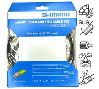 Shimano Cambio-Set Bicicleta de Carreras Road Funda de Cambio SP41 Optisl Negro