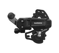 SHIMANO | Cambio TOURNEY TY200 SS 6 y 7v - Compatible con transmisiones de cambio graduado SIS de 1x6 y 1x7 velocidades, el cambio SHIMANO TOURNEY TY200-SS ofrece un rendimiento de cambio sólido y una