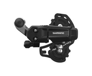 SHIMANO | Cambio TOURNEY TY200 SS 6 y 7v - Compatible con transmisiones de cambio graduado SIS de 1x6 y 1x7 velocidades, el cambio SHIMANO TOURNEY TY200-SS ofrece un rendimiento de cambio sólido y una