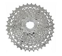 Shimano - Casete HG400 de 9 velocidades para bicicleta de montaña - CS-HG400 - 9, Nickel