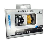 Shimano Click'R PD-T400 Pedales NOS Retro Colector Nuevo en Su Blanco - Nuevo
