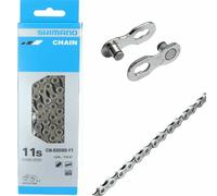 Shimano CN-E8000 11-fach XT Cadena 126 Eslabones E-Bike Conexión Cerradura de