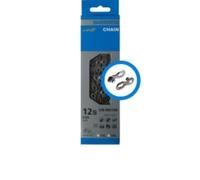 Shimano CN-M9100 XTR/Dura Ace HG+ chain, with quick link, 12-speed, 126L, SIL-TE