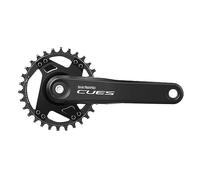 SHIMANO Crankset 9/10/11-speed Bielas, Adultos Unisex, Multicolor (Multicolor), Talla Única