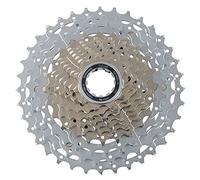 SHIMANO CS-HG81 SLX - Casete de Bicicleta (10 velocidades, 11/36T, Plateado)