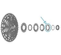 Shimano CS-Lg700 Piñón Black One Size