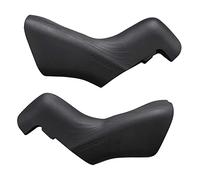 Shimano Cubremanetas Goma (Par) Manillares para Bicicletas, Adultos Unisex, Multicolor, Talla única