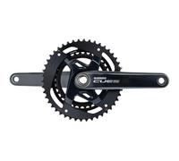 Shimano Cues FC-U8000 2x11-velocidades Pedalier Black 175 mm