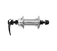 Shimano Cues HB-QC400 Center Lock Edición Plata Brillante Buje de Rueda Delantera Silver 100 mm