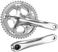 Shimano Cyclocross FC-CX50 - Bielas (2 x 10 velocidades, 175 mm), Color Plateado