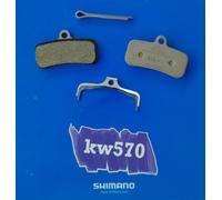 Shimano - Almohadillas Par Originales D03S Resina Saint/ Zee M820-M640 OEM