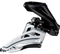 Shimano DEORE 10X2V.A.Alta T.Sur.SIDSW Desviador, Negro, Talla Única