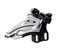 Shimano DEORE 10X2V.Tipo-E S/PL.SIDESW Desviador, Negro, Única