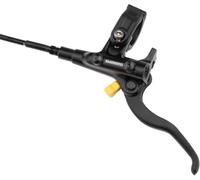 SHIMANO Deore BL-M4100/BR-MT410 Disc Brake and Lever - Front, Hydraulic, Resin Pads, Gray