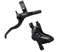 Shimano, Deore BL-M4100 / BR-MT420, freno de disco hidráulico MTB, trasero, montaje en poste, disco: no incluido, color negro