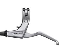 SHIMANO Deore BL-T611-L Palanca Freno V-Brake I-SPEC B Izquierda 3 Dedos Plata
