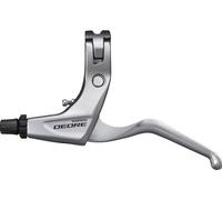 Shimano Deore BL-T611 Maneta de Freno Izquierda Freno-V i-Spec B Plata 3 Dedos