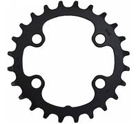 SHIMANO Deore Fc-M6000-2 Plato Silver/Black One Size
