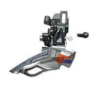 SHIMANO Deore FD-M611 Dual Pull Direct Mount Umwerfer 3x10 Negro - NUEVO