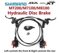 SHIMANO DEORE SLX XT MT200 M7100 M8100 freno bicicleta de montaña freno de disco hidráulico MTB ICE-TECH izquierda y derecha M8100 Resin