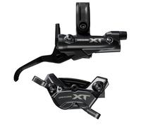 Shimano Deore XT M8220 - Freno de disco y palanca de 4 pistones, montaje en poste derecho/trasero