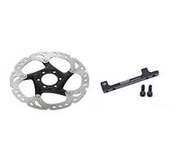 Shimano Deore XT SMRT86L2 - Disco 6 Tornillos Ice-Tec, 203 mm + SMMAF203PPA - Adaptador Pinza Delant. Post 966/800/765 203 Mm