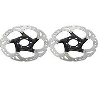 SHIMANO Deore XT SMRT86S2 - Disco 6 Tornillos Ice-Tec, Gris, 160 mm (Paquete de 2)