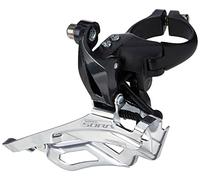 SHIMANO Desviador Delantero: 2091152810, Unisex, Negro, 9-Speed, Clamp Triple