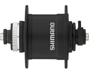 Shimano Dínamo de buje Alivio Disc Center Lock DH-T4050-1D negro 9 x 100 mm / 32 agujeros