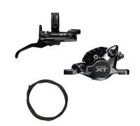 Shimano Disc Brake Set Front negro BL-M8200(L), BR-M8200(F) componente de freno para seguridad en ruta con rendimiento equilibrado