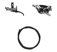 Shimano Disc Brake Set Front negro BL-M9220(L), BR-M9220(F) componente de freno para respuesta controlada con rendimiento estable