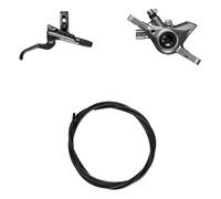 SHIMANO Disc Brake Set Rear Black BL-M9200 para Uso Profesional para Resolver tareas Completas con Mayor on Detalle técnico BL-M9200 BR-M9200